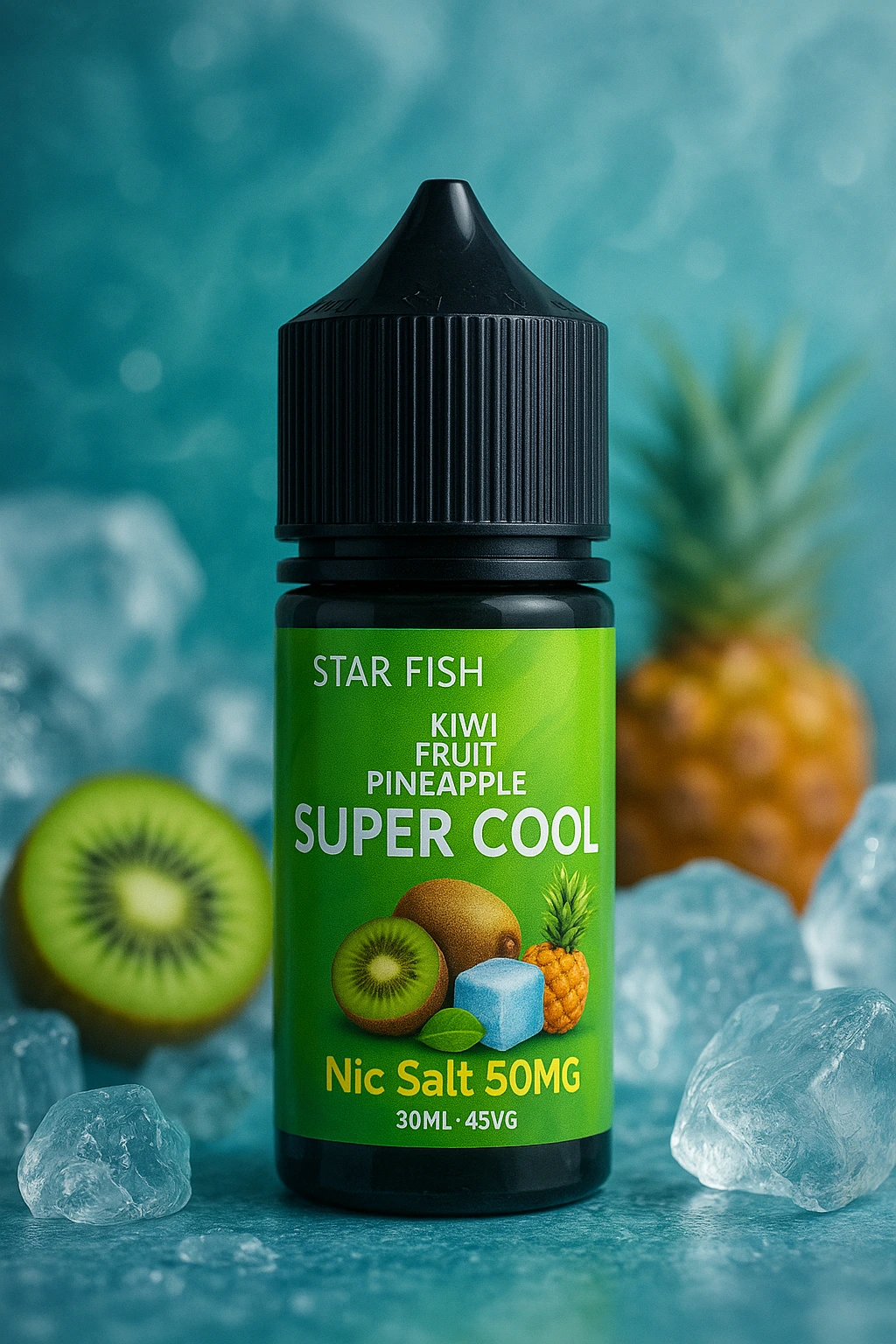 kiwi fruit pineapple super cool